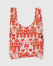 Load image into Gallery viewer, Baggu reusable bag with red western pattern on a white background