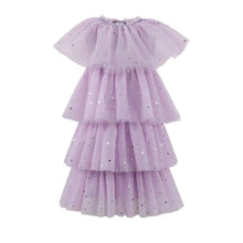 Load image into Gallery viewer, Lavender Shimmer Star Dress