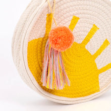 Load image into Gallery viewer, Sun Woven Cotton Rope Bag