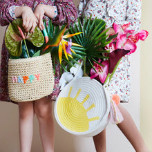 Load image into Gallery viewer, Sun Woven Cotton Rope Bag