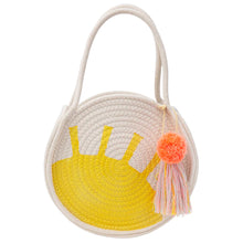 Load image into Gallery viewer, Sun Woven Cotton Rope Bag