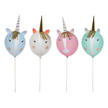 Load image into Gallery viewer, Unicorn Balloon Kit (x 4)
