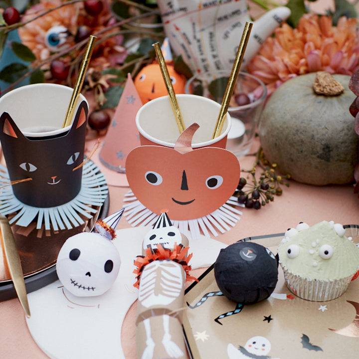 Vintage Halloween Surprise Balls (x 4)