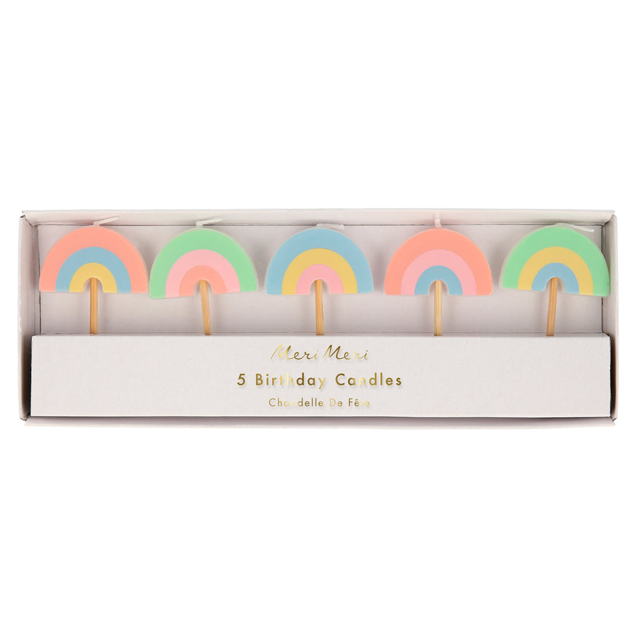 Rainbow Party Candles