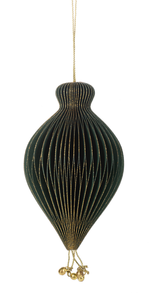 Honeycomb Drop w/Jingle Bell Ornaments - Several Sizes