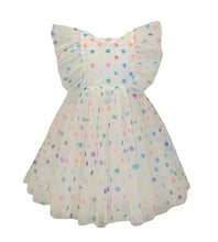 Load image into Gallery viewer, Rainbow Confetti Tulle Dress