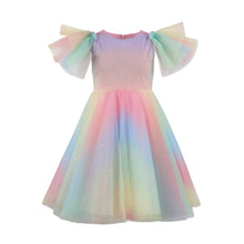 Load image into Gallery viewer, Sparkle Ombre Tulle Dress
