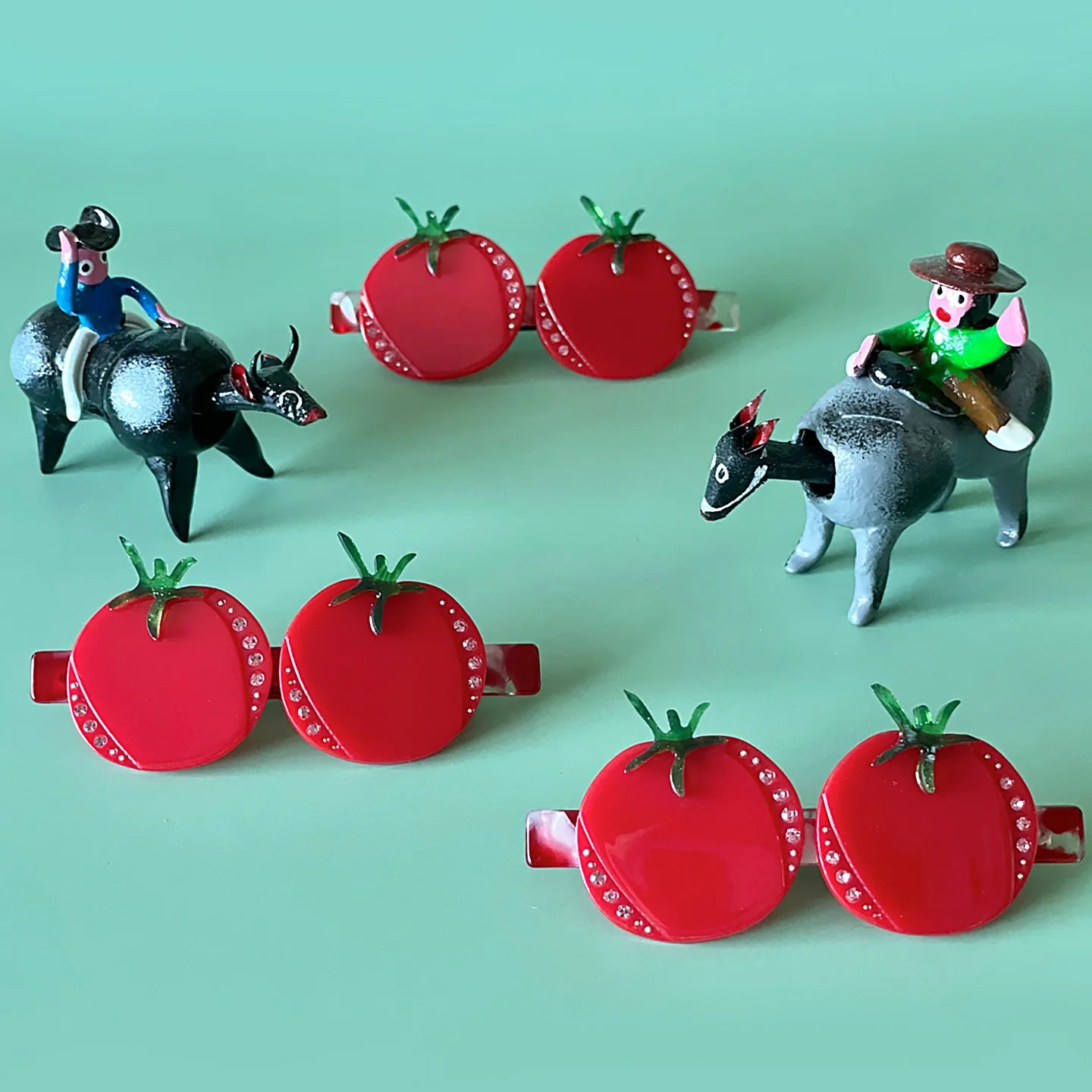 Tomatoes - Hair Barrette