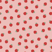 Load image into Gallery viewer, French Terry Top and Pant Set - Strawberries