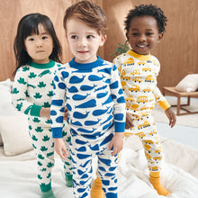 Load image into Gallery viewer, Kids Long John Pajama Set - Rainbows