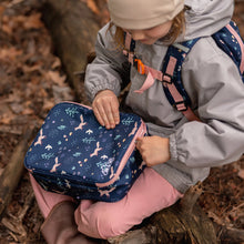 Load image into Gallery viewer, Kids Lunch Bag | Navy Forest