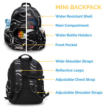 Load image into Gallery viewer, Kids Mini Backpacks | Grey Construction