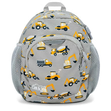 Load image into Gallery viewer, Kids Mini Backpacks | Grey Construction