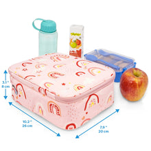 Load image into Gallery viewer, Kids Lunch Bag | Pink Rainbow