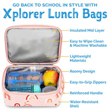 Load image into Gallery viewer, Kids Lunch Bag | Pink Rainbow
