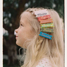 Load image into Gallery viewer, Days of the Week Hair Clips