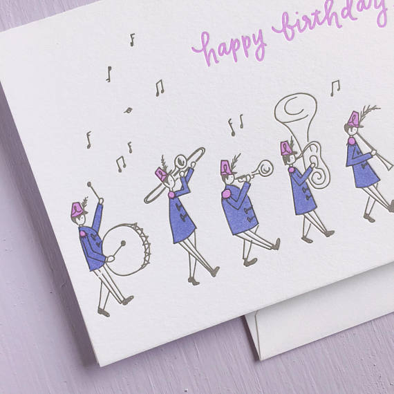 Marching Band Happy Birthday