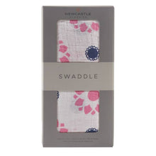 Load image into Gallery viewer, Primrose Indigo Swaddle