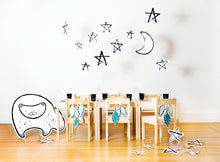 Load image into Gallery viewer, Moon/Star Hanging Decor