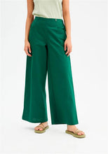 Load image into Gallery viewer, High-Waisted Wide-Leg Trousers - Green