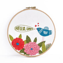 Load image into Gallery viewer, Hello Embroidery Kit
