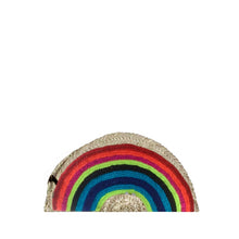 Load image into Gallery viewer, Rainbow Straw Clutch
