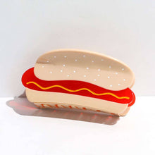Load image into Gallery viewer, Hot Dog Hair Claw
