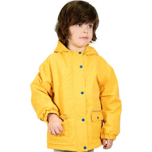 Load image into Gallery viewer, Cozy-Dry Waterproof Jacket - Yellow