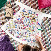 Load image into Gallery viewer, Superhero Color-In Cape