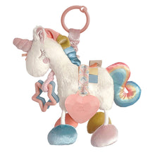 Load image into Gallery viewer, Itzy Friends Link & Love™ Activity Plush with Teether Toy - Unicorn