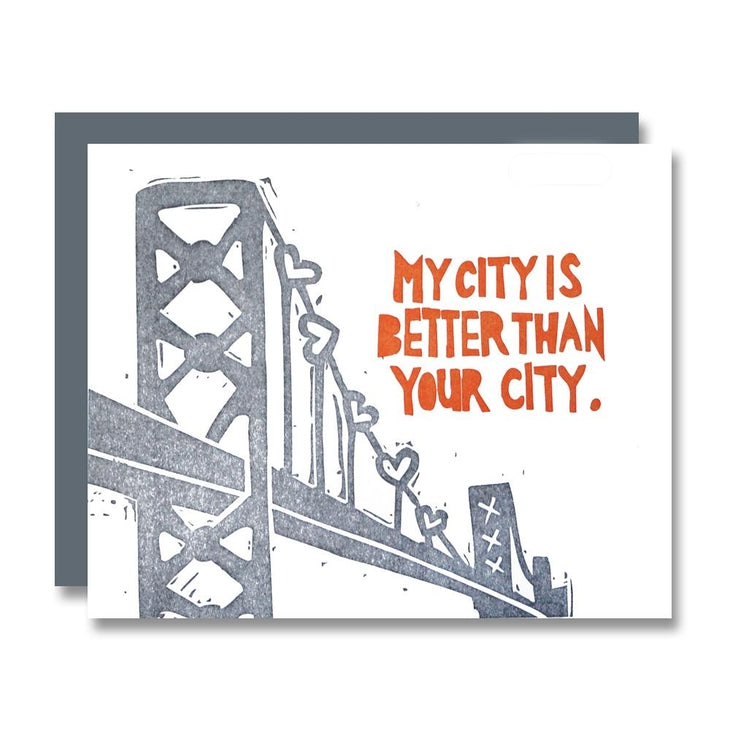 My City Is Better Than Your City Card