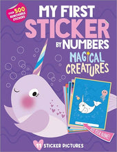 Load image into Gallery viewer, My First Sticker By Numbers: Magical Creatures