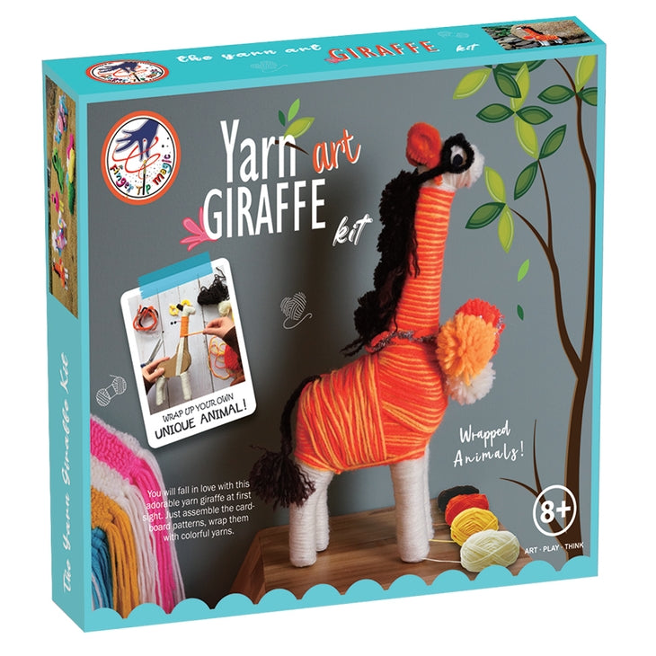 DIY Yarn Animal Art Kit-Giraffe