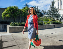 Load image into Gallery viewer, Chambray Utility Dress