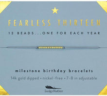 Load image into Gallery viewer, Birthday Celebration Bracelet (Ages 13, 15, 16, 18)