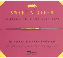 Load image into Gallery viewer, Birthday Celebration Bracelet (Ages 13, 15, 16, 18)