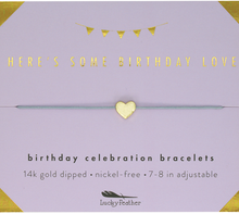Load image into Gallery viewer, Birthday Celebration Bracelet- Some Birthday Love