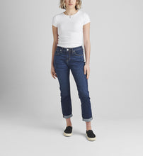 Load image into Gallery viewer, Carter Mid Rise Girlfriend Jeans (Night-Breeze)