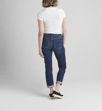 Load image into Gallery viewer, Carter Mid Rise Girlfriend Jeans (Night-Breeze)
