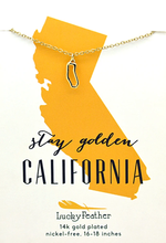 Load image into Gallery viewer, State Necklace - California