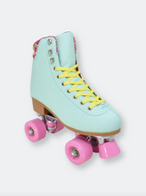 Load image into Gallery viewer, Adult Mint Quilted Roller Skates - Mint