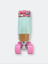 Load image into Gallery viewer, Adult Mint Quilted Roller Skates - Mint