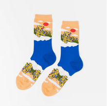Load image into Gallery viewer, Tiger Crew Socks - Women&#39;s
