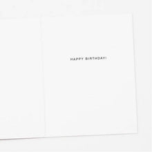 Load image into Gallery viewer, Tiger + Red Balloon Birthday Card
