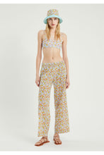 Load image into Gallery viewer, Fish Print Mid-Rise Trousers