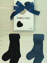 Load image into Gallery viewer, Tights - Set of 2 (Indigo + Teal)