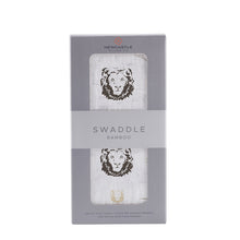 Load image into Gallery viewer, Hear Me Roar Lion Swaddle