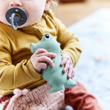 Load image into Gallery viewer, 100% Natural Rubber Toy Charlie the Crocodile