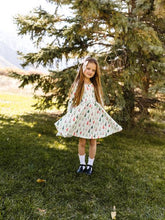 Load image into Gallery viewer, Gwendolyn Dress - Christmas Trees