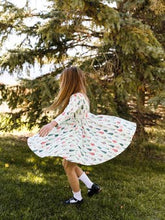 Load image into Gallery viewer, Gwendolyn Dress - Christmas Trees